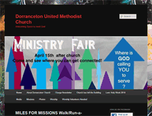 Tablet Screenshot of dorrancetonumc.org